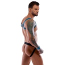 Men's Jock set black/blue 2XL - 4