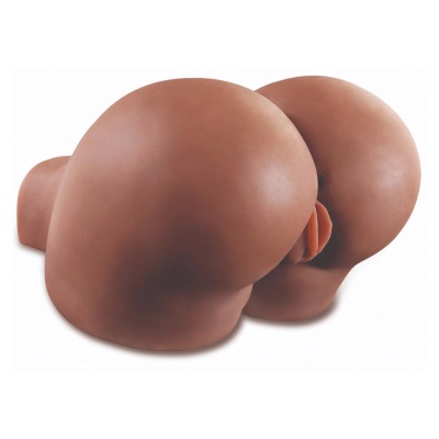 Masturbator PET Fuck My Big Ass – Realistyczne Pośladki z Podwójnym Kanałem, Masa ok. 9 kg - 1 2