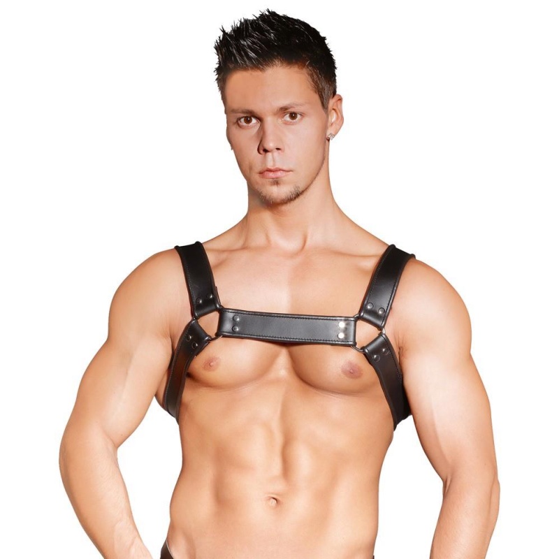 Leather Chest Harness LP-663 - 2