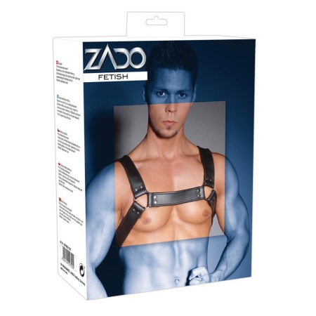 Leather Chest Harness LP-663 - 7