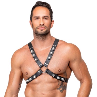 Leather Chest Harness - 1 2