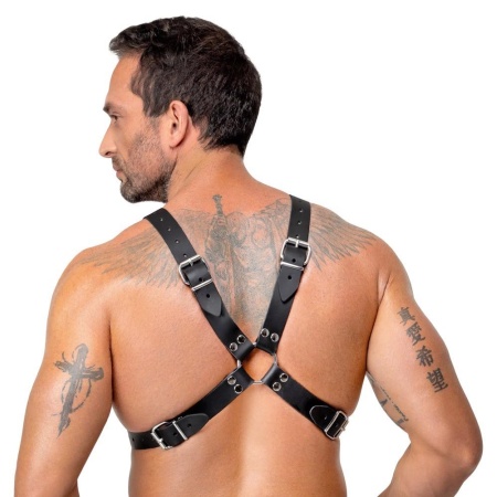 Leather Chest Harness - 5