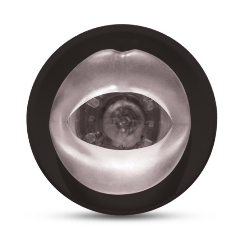 Masturbator rotacyjny Roto-Bator Mouth – 9 trybów obrotu, otwór ustny, zmiana kierunku, długość 24,1 cm - 7