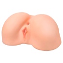 Masturbator torsowy Perfect 10 Booty Light – dwa kanały (waginalny i analny), długość wkładki 14 cm, TPE, 24,1 × 34,3 cm, 6,4 kg - 2