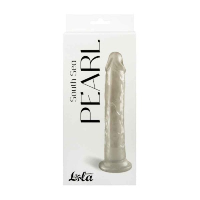 Pearlescent dildo South Sea Pearl White - 1