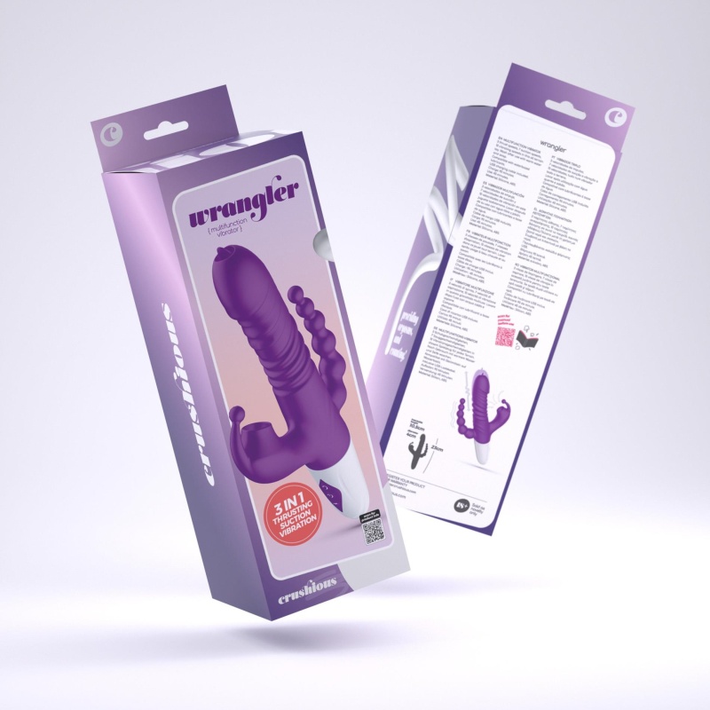CRUSHIOUS WRANGLER ALL IN ONE VIBRATOR - 2