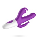 Wrangler All In One Vibrator - stymulator 3 w 1 z posuwem, ssaniem i wibracjami, długość 23 cm - 8