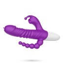 Wrangler All In One Vibrator - stymulator 3 w 1 z posuwem, ssaniem i wibracjami, długość 23 cm - 10