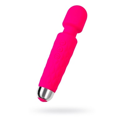 Flovetta Peony Vibrating massager, silicone, pink, 20.5 cm - 1