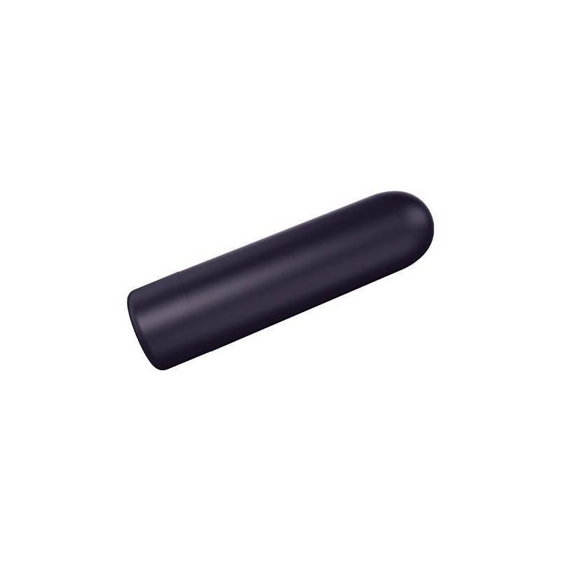 Wibrator bullet POWER BULLET BLACK - kompaktowy, 9 wzorów wibracji, silikon, ładowanie USB - 3