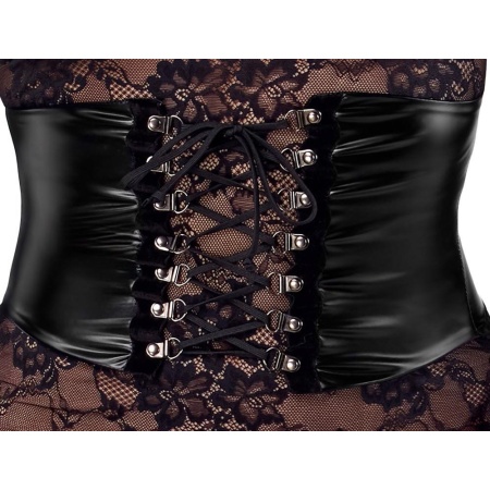 Noir Dress Lace M - 6