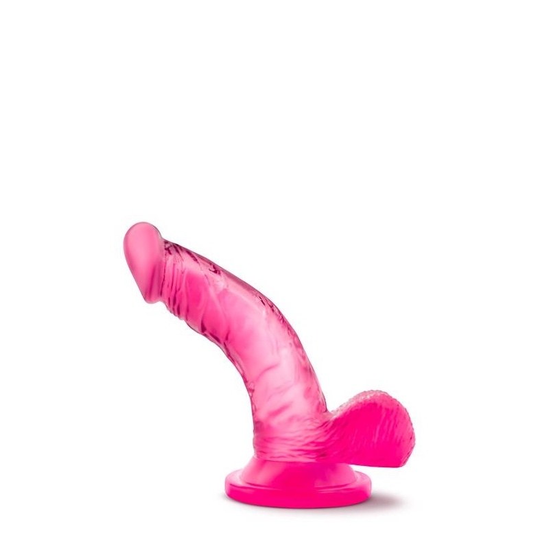 NATURALLY YOURS 4INCH MINI COCK PINK - 2