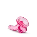 NATURALLY YOURS 4INCH MINI COCK PINK - 5