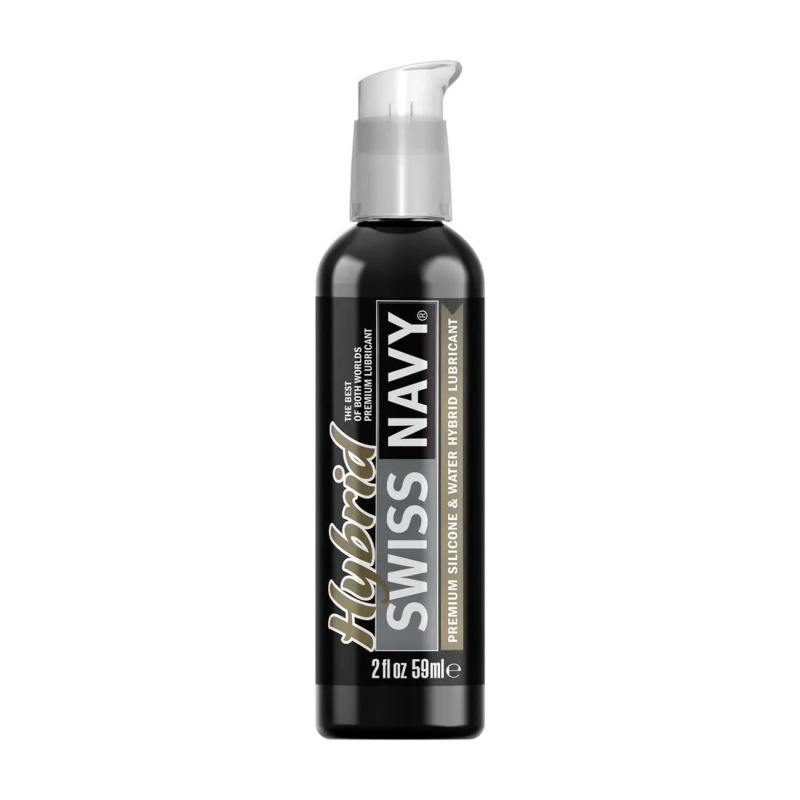 Hybrid - Premium Silicone and Water Hybrid Lubricant - 2 fl oz / 59 ml - 1