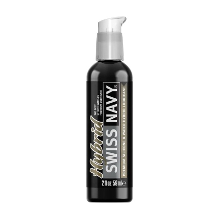 Hybrid - Premium Silicone and Water Hybrid Lubricant - 2 fl oz / 59 ml - 1