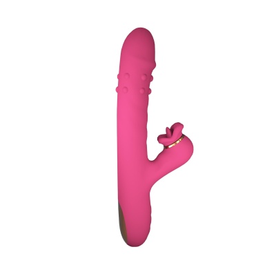 Silicone Vibrator - 7 rotating functions and 7 licking functions - 1