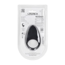 Teardrop Silicone Cockring - Black - 3
