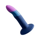 Dildo silikonowe Piccolo-X Blue z zakrzywionym trzonem o długości 12,7 cm - 1