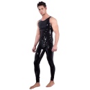 Men's Latex Jumpsuit L - 2