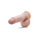 Dildo realistyczne Dr. Paul z jądrami i przyssawką 18,4 cm beżowy - 4