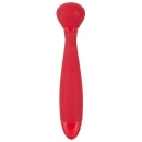 Wibrator typu różdżka Wand with Thumping – 2 niezależne funkcje, 7 trybów wibracji + 10 trybów thumping, długość 22,7 cm - 3