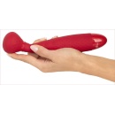 Wibrator typu różdżka Wand with Thumping – 2 niezależne funkcje, 7 trybów wibracji + 10 trybów thumping, długość 22,7 cm - 7