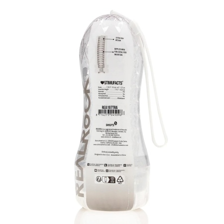 Easy Rider - Textured Masturbator - Transparent - 3