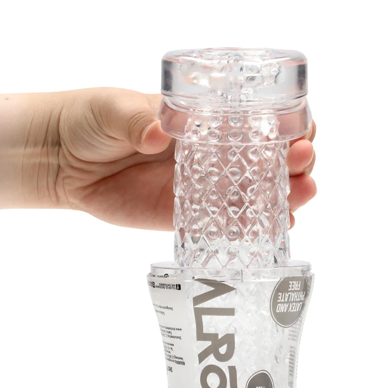 Easy Rider - Textured Masturbator - Transparent - 7