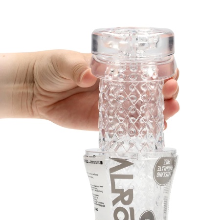 Easy Rider - Textured Masturbator - Transparent - 7