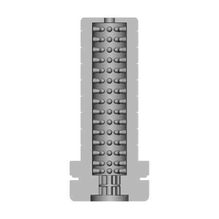 Easy Rider - Textured Masturbator - Transparent - 8