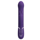 Wibrator króliczek Coale Dark Purple - 7 wibracji, rotacja i ruch posuwisty, 22,6 cm - 4