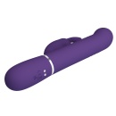 Wibrator króliczek Coale Dark Purple - 7 wibracji, rotacja i ruch posuwisty, 22,6 cm - 8