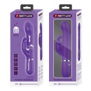 Wibrator króliczek Coale Dark Purple - 7 wibracji, rotacja i ruch posuwisty, 22,6 cm - 12