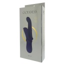 Wibrator Goddess Iris Duo z ruchomymi kuleczkami, funkcją kołysania i stymulatorem łechtaczki, 23,5 cm - 1