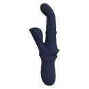 Wibrator Goddess Iris Duo z ruchomymi kuleczkami, funkcją kołysania i stymulatorem łechtaczki, 23,5 cm - 3