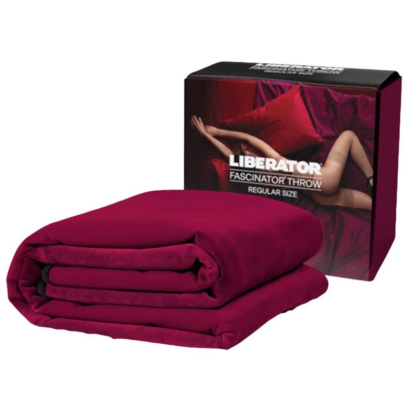 Narzuta erotyczna Fascinator Throw – aksamitna mikrofibra dwustronna, 183 x 137 cm - 1
