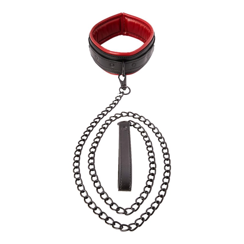 SPORTSHEETS SAFFRON LEASH & COLLAR - 2
