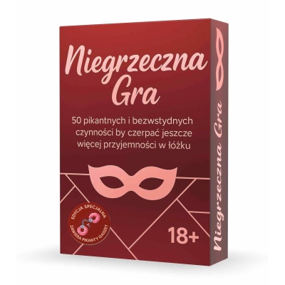 Niegrzeczna Gra dla par – 50 pikantnych zadań i kajdanki - 1