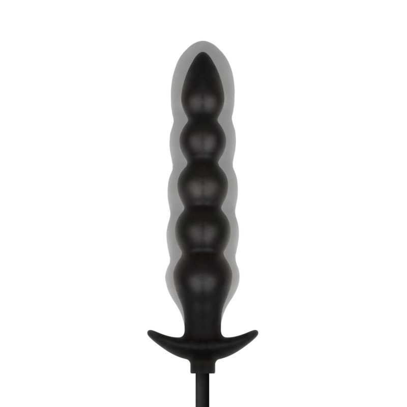 Pompowany korek analny Anal Collection 20 cm z ręczną pompką i zaworem upustowym - 2