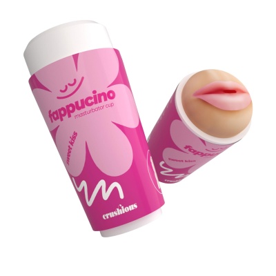 Masturbator męski Fappucino Sweet Kiss – przenośny, z regulowanym ssaniem - 1