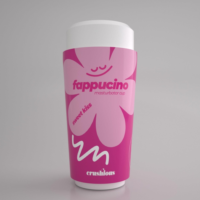 Masturbator męski Fappucino Sweet Kiss – przenośny, z regulowanym ssaniem - 3