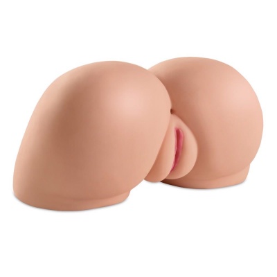 Interaktywny wibromasturbator IA Fuck Me Silly – dwukanałowy (kanał pochwowy 18,4 cm / kanał analny 11,4 cm), czujnik ruchu, TPR - 1 2