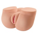 Interaktywny wibromasturbator IA Fuck Me Silly – dwukanałowy (kanał pochwowy 18,4 cm / kanał analny 11,4 cm), czujnik ruchu, TPR - 3