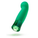 Wibrator punktu G Oh My Gem Enchanting Emerald z podgrzewaniem, 14 cm - 2