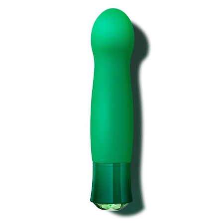 Wibrator punktu G Oh My Gem Enchanting Emerald z podgrzewaniem, 14 cm - 4
