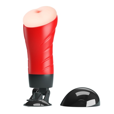 Delia - męski masturbator analny z 12 trybami wibracji i przyssawką - 4