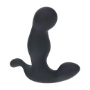 Heating and Vibrating Silicone Prostate Stimulator - Black - 5
