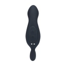 Heating and Vibrating Silicone Prostate Stimulator - Black - 6