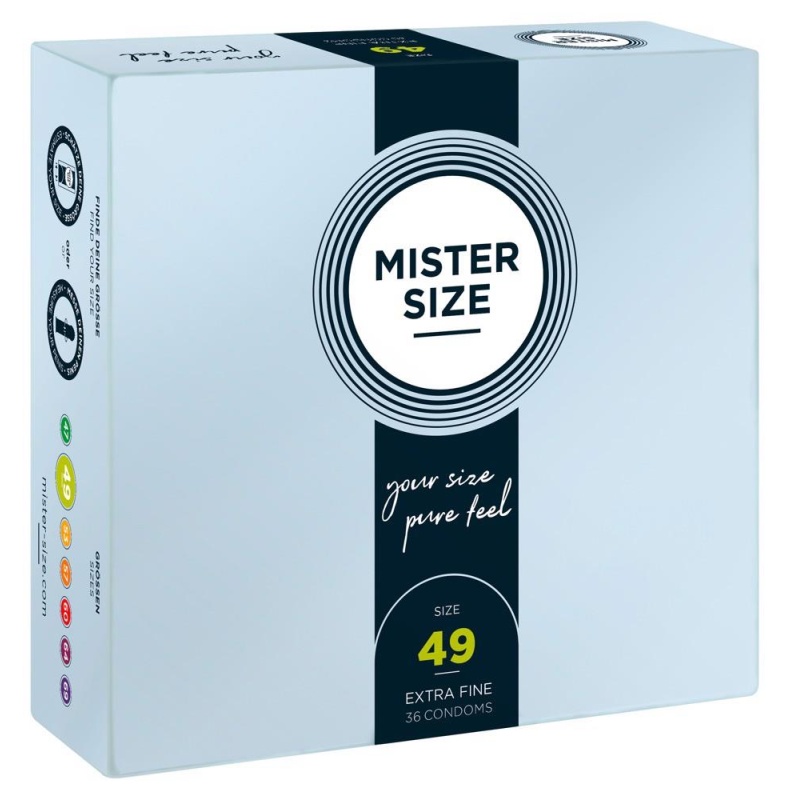 Mister Size 49mm pack of 36 - 1