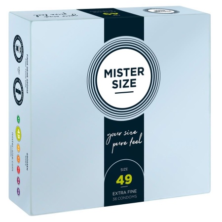 Mister Size 49mm pack of 36 - 1